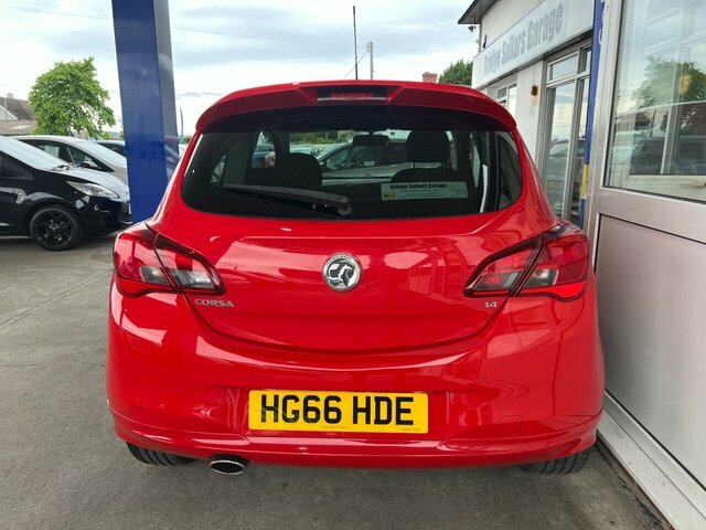 Vauxhall Corsa Ecoflex Limited Edition Hatchback HG66HDE Red #4