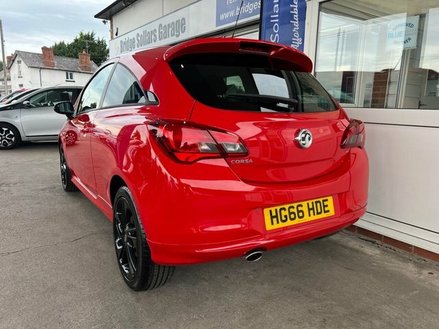 Vauxhall Corsa Ecoflex Limited Edition Hatchback HG66HDE Red #3