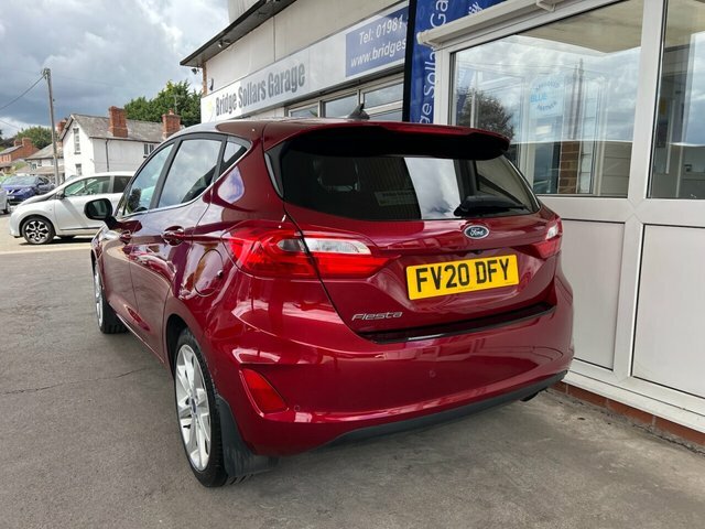 Ford Fiesta Tdci Titanium X Hatchback FV20DFY Red #3