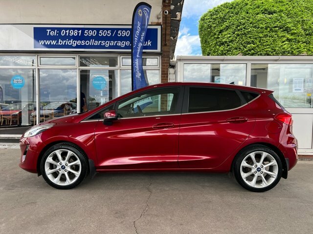 Ford Fiesta Tdci Titanium X Hatchback FV20DFY Red #2
