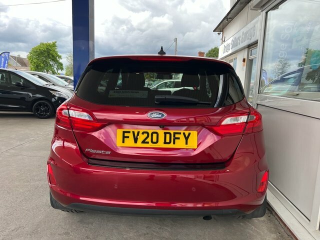 Ford Fiesta Tdci Titanium X Hatchback FV20DFY Red #4