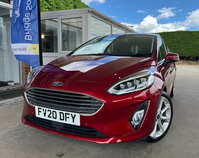 Ford Fiesta Tdci Titanium X Hatchback Red