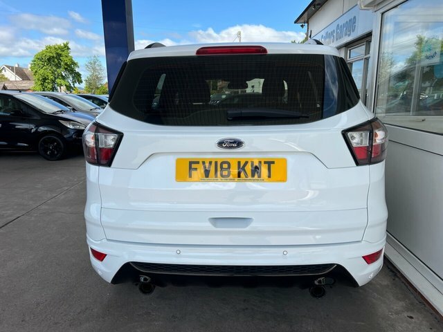 Ford Kuga Tdci St-line X Suv FV18KWT White #4