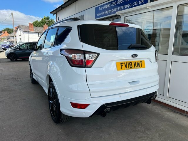 Ford Kuga Tdci St-line X Suv FV18KWT White #3