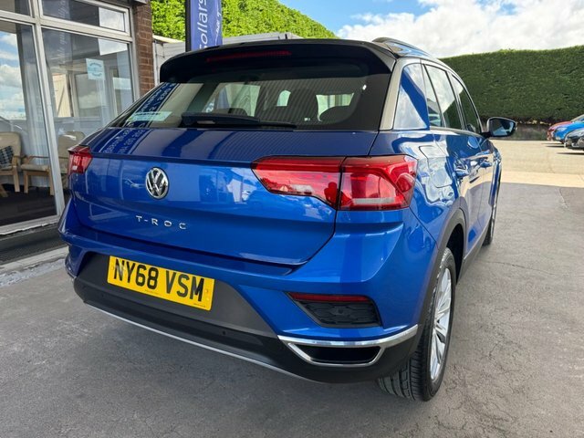 Volkswagen T-Roc Tsi Gpf Se Suv NY68VSM Blue #3