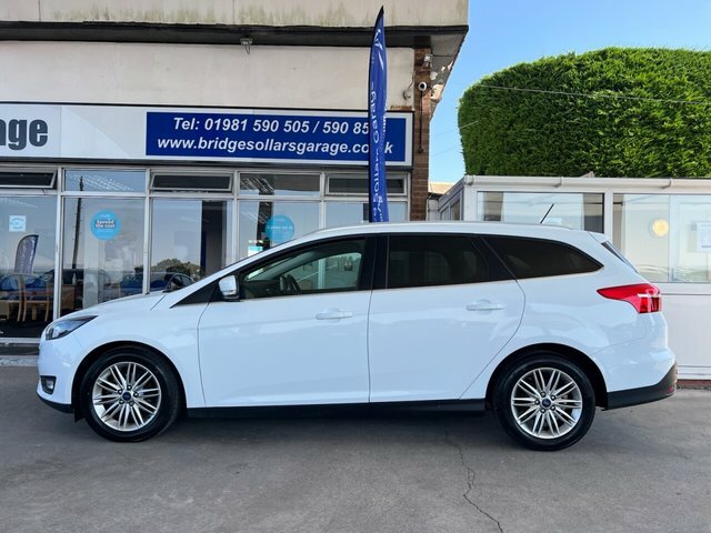 Ford Focus Tdci Zetec Edition Estate YT67ZHO White #2