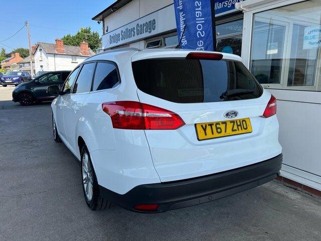 Ford Focus Tdci Zetec Edition Estate YT67ZHO White #3