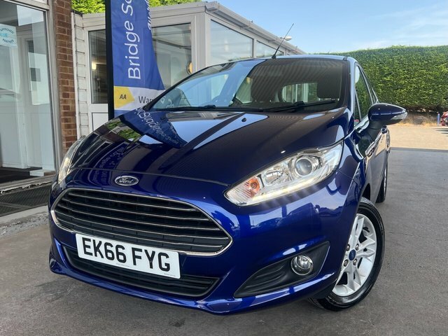 Ford Fiesta Zetec Hatchback Blue