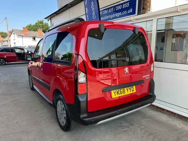 Peugeot Partner Tepee Bluehdi Outdoor Mpv Red #4