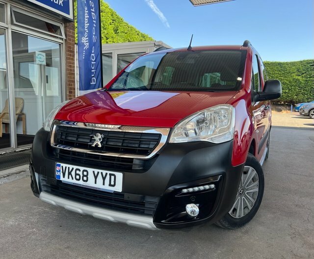 Peugeot Partner Tepee Bluehdi Outdoor Mpv Red