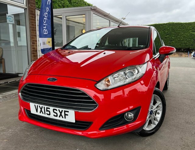 Ford Fiesta Zetec Hatchback Red