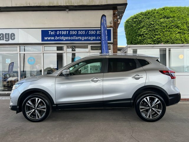 Nissan Qashqai Dci N-connecta Suv AU19GMG Silver #2