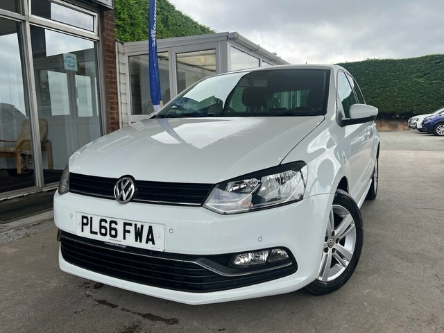 Volkswagen Polo Tsi Bluemotion Tech Match White