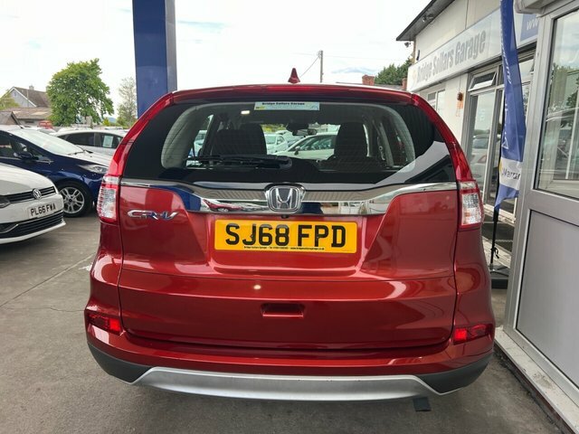 Honda Cr-V I-dtec S Navi Suv Red #4