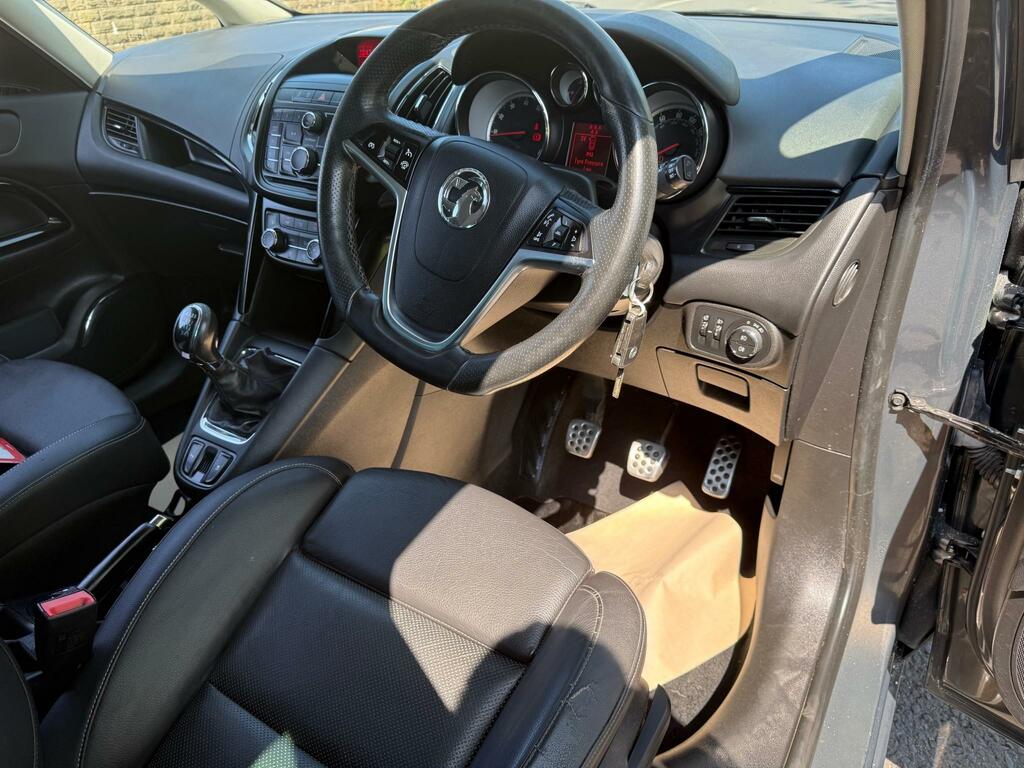 Vauxhall Zafira Tourer 1.4I Turbo Design Euro 6 2016 Blue #10