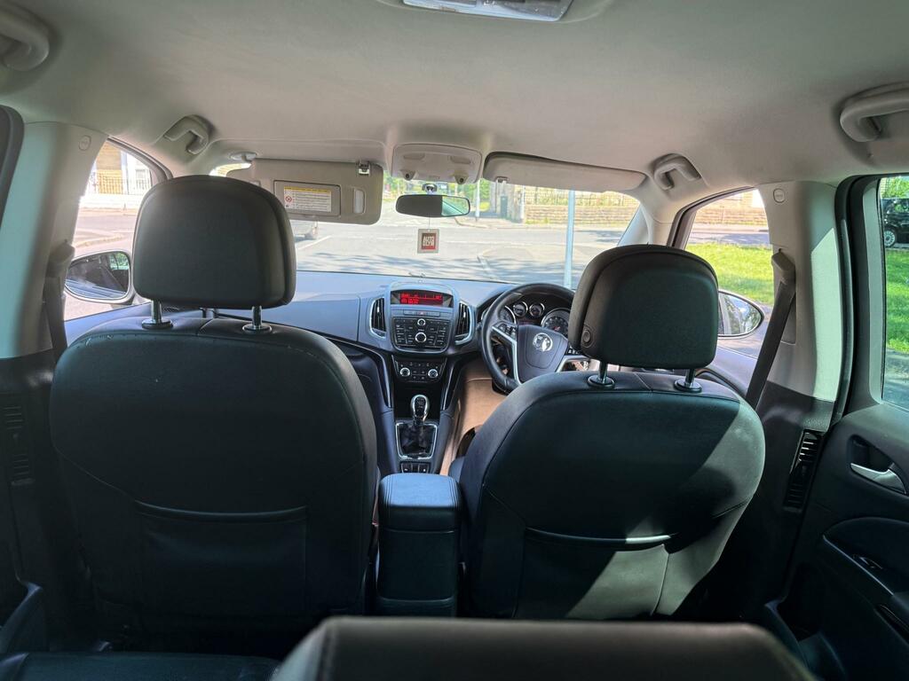 Vauxhall Zafira Tourer 1.4I Turbo Design Euro 6 2016 Blue #9