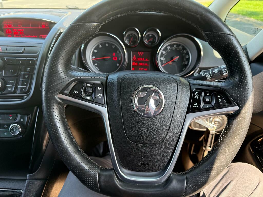 Vauxhall Zafira Tourer 1.4I Turbo Design Euro 6 2016 Blue #15
