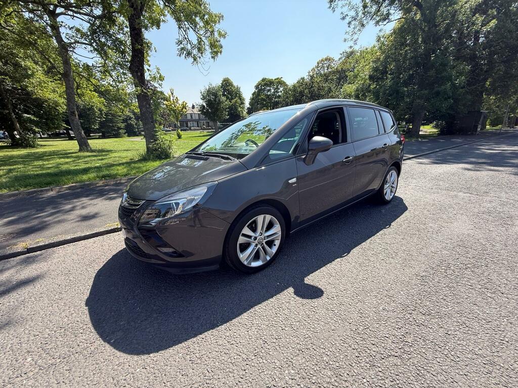 Vauxhall Zafira Tourer 1.4I Turbo Design Euro 6 2016 Blue #16