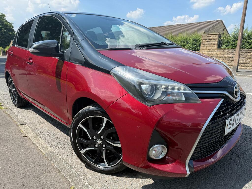 Toyota Yaris Design Vvt-i Red #3