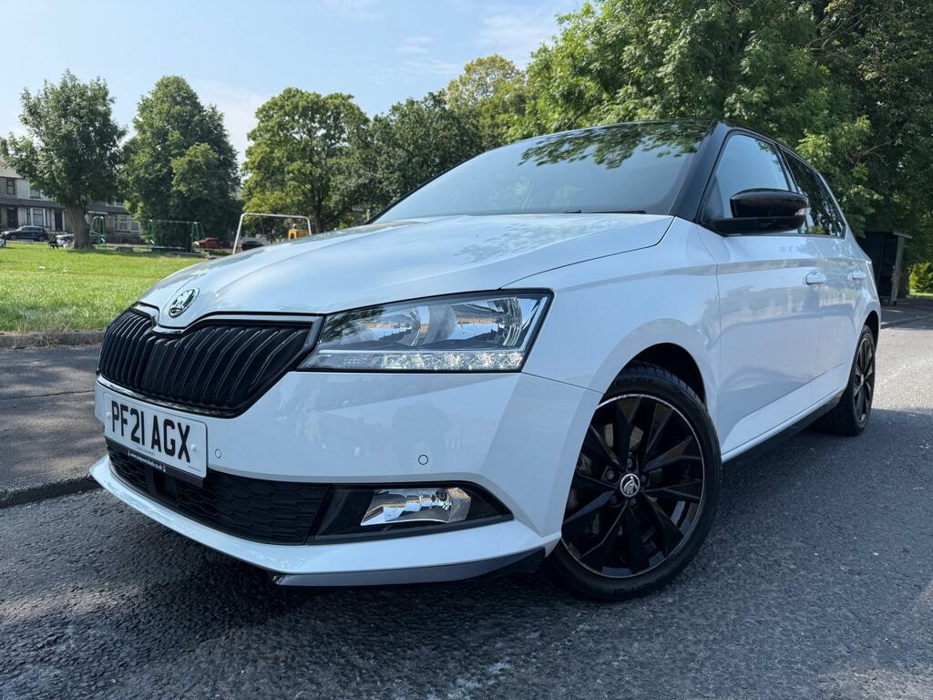 Skoda Fabia Monte Carlo Tsi White