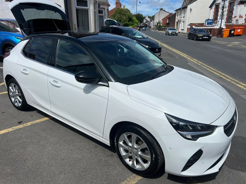Vauxhall Corsa Hatchback 1.2 Turbo Elite Nav Euro 6 Ss 20 White