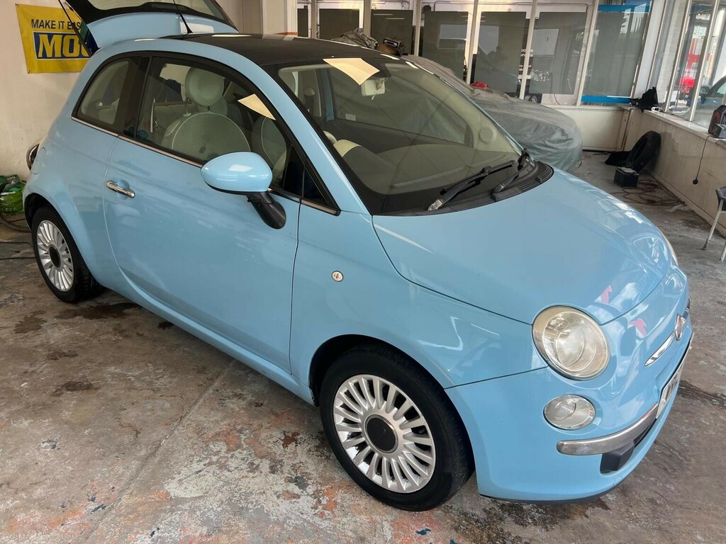 Fiat 500 Hatchback 1.2 Lounge Euro 5 Ss 201212 Blue