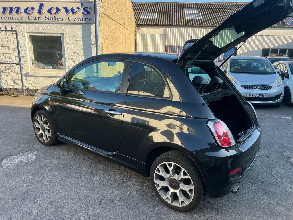 Fiat 500 Hatchback 1.2 S Euro 6 Ss 201464 EO64BFU Black #2
