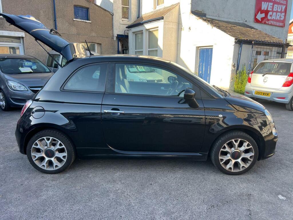 Fiat 500 Hatchback 1.2 S Euro 6 Ss 201464 Black