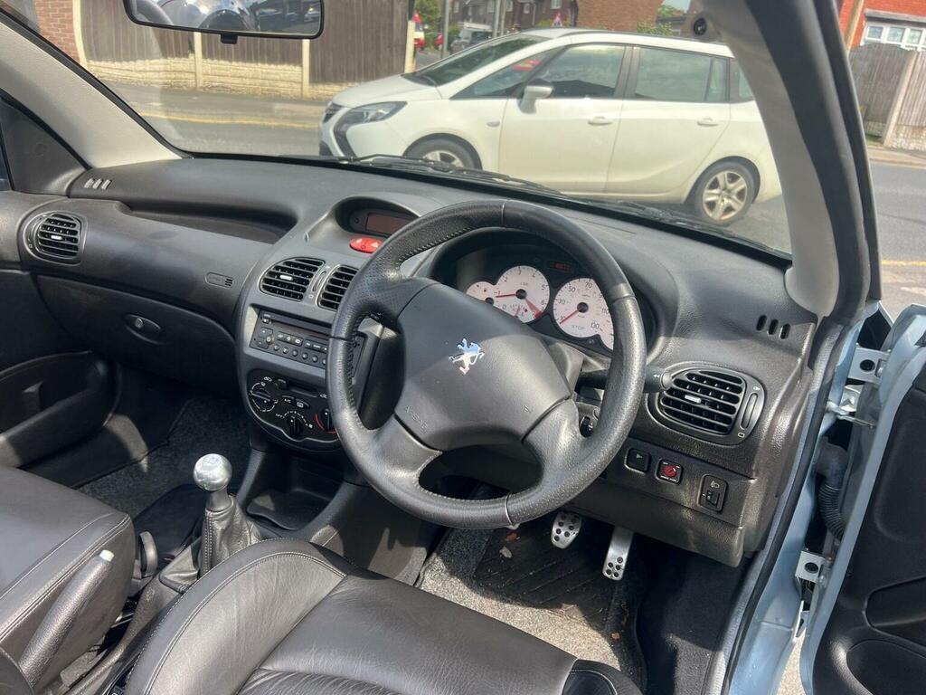 Peugeot 206 CC Convertible 1.6 S 200252 Silver #6