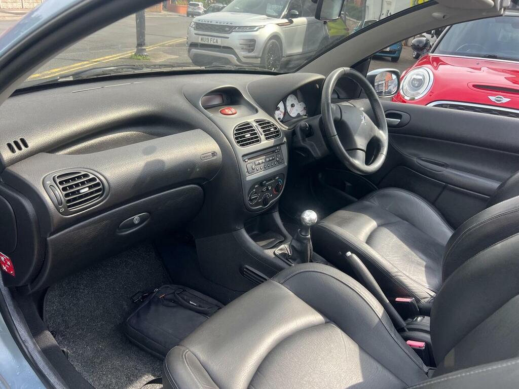 Peugeot 206 CC Convertible 1.6 S 200252 Silver #3