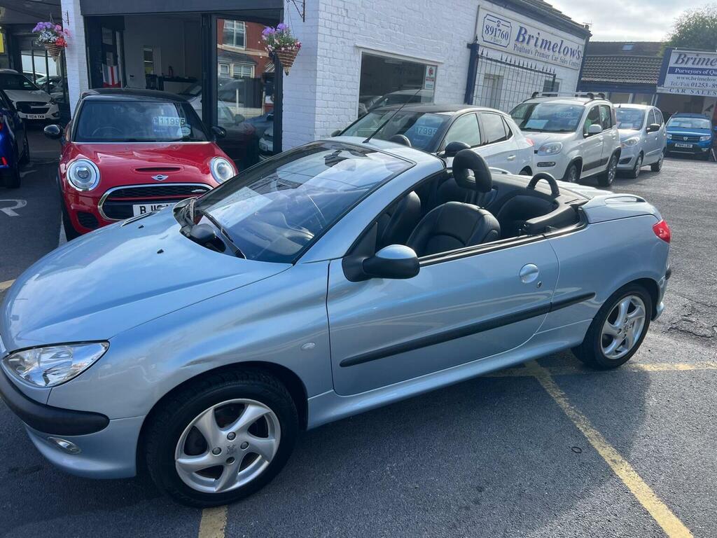 Peugeot 206 CC Convertible 1.6 S 200252 Silver #2
