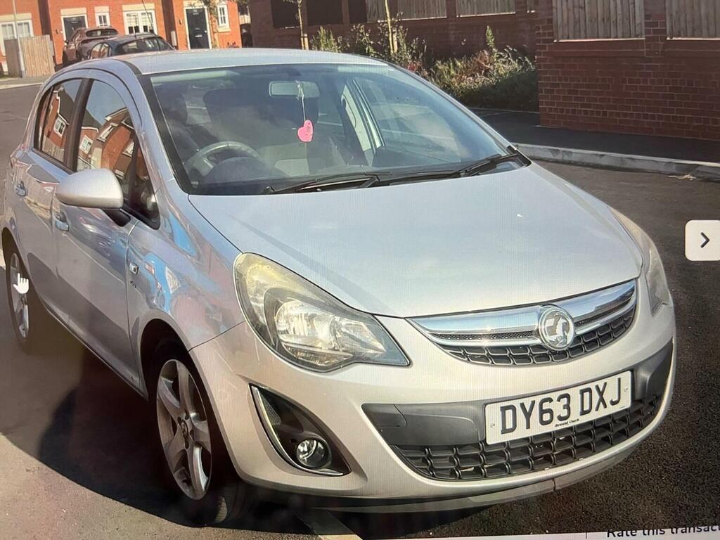Vauxhall Corsa 1.4 16V Sxi Euro 5 Ac Silver #6