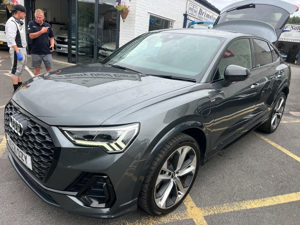Audi Q3 1.4 Tfsie 45 Black Edition Sportback S Tronic Euro Grey #5