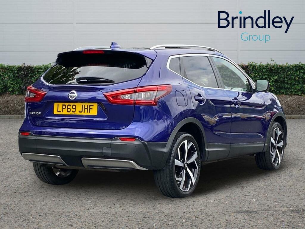 Nissan Qashqai 1.3 Dig-t Tekna Suv Euro 6 Ss LP69JHF Blue #4