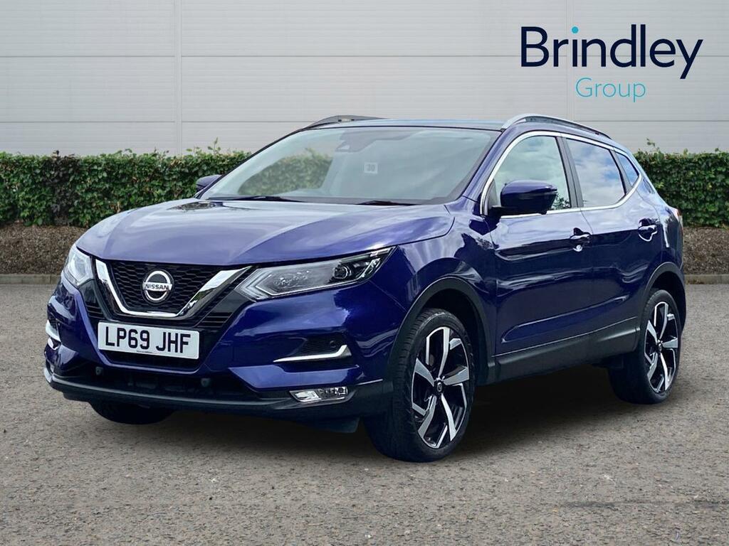 Nissan Qashqai 1.3 Dig-t Tekna Suv Euro 6 Ss LP69JHF Blue #2