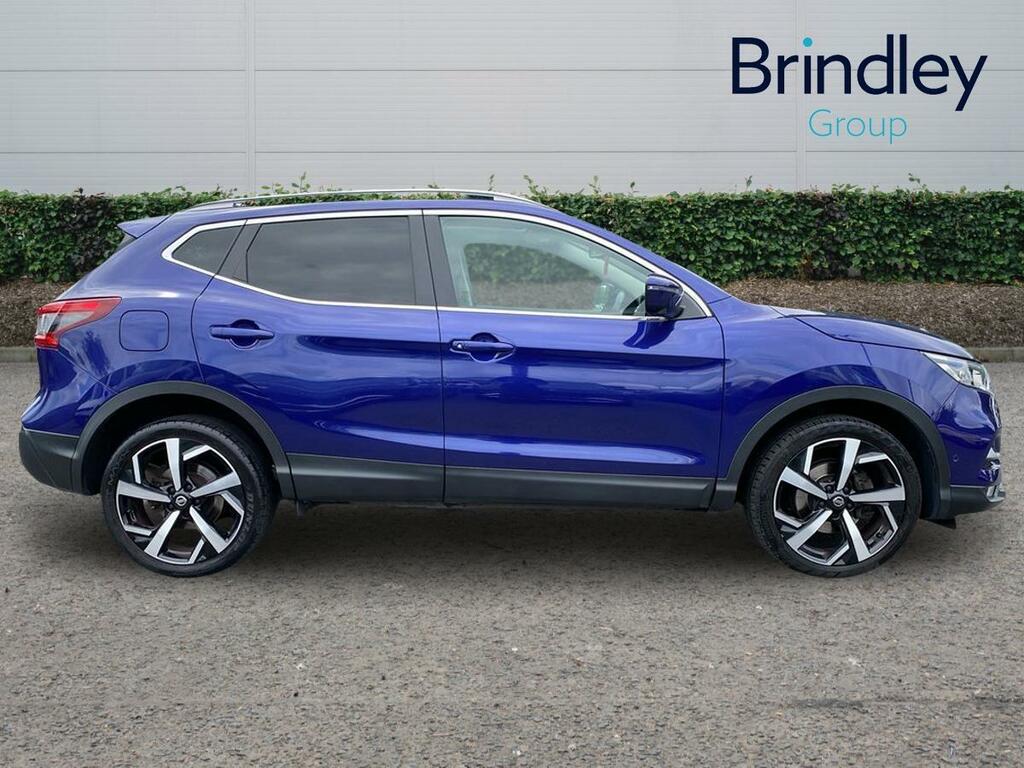 Nissan Qashqai 1.3 Dig-t Tekna Suv Euro 6 Ss LP69JHF Blue #6