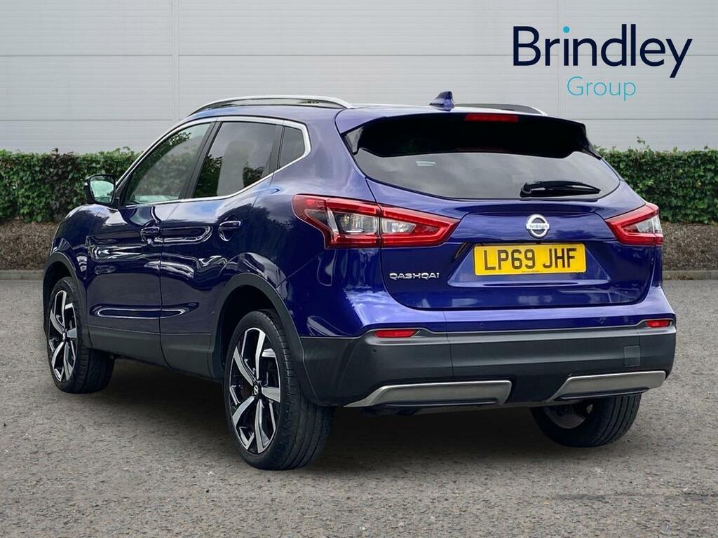Nissan Qashqai 1.3 Dig-t Tekna Suv Euro 6 Ss LP69JHF Blue #3