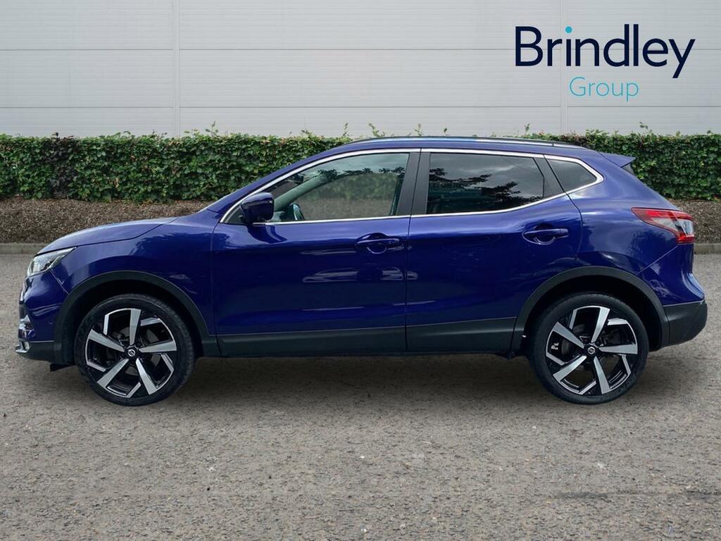 Nissan Qashqai 1.3 Dig-t Tekna Suv Euro 6 Ss LP69JHF Blue #5