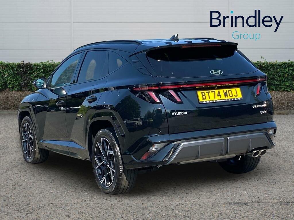 Hyundai Tucson 1.6 T-gdi N Line Suv Hybrid Euro 6 Black #3