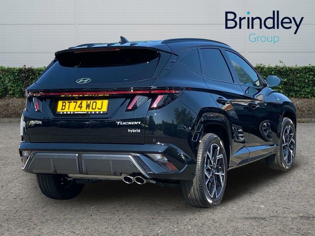 Hyundai Tucson 1.6 T-gdi N Line Suv Hybrid Euro 6 Black #4
