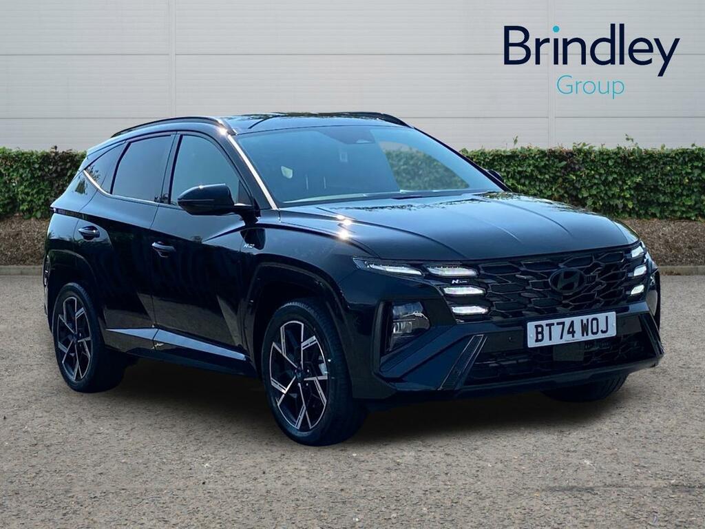 Hyundai Tucson 1.6 T-gdi N Line Suv Hybrid Euro 6 Black