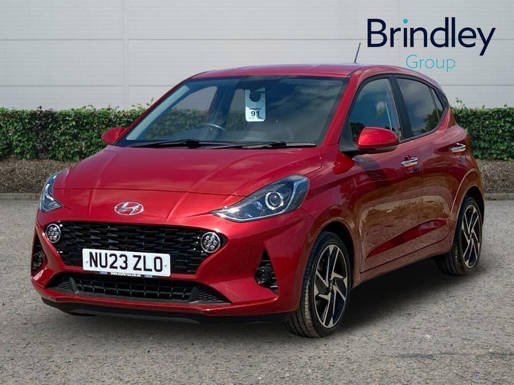 Hyundai I10 1.2 Premium Hatchback Euro 6 Ss NU23ZLO Red #2