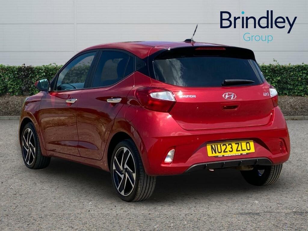 Hyundai I10 1.2 Premium Hatchback Euro 6 Ss NU23ZLO Red #3