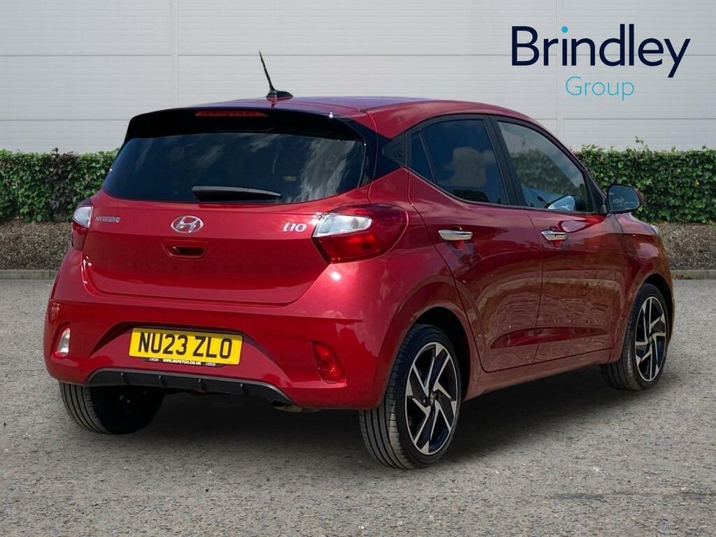 Hyundai I10 1.2 Premium Hatchback Euro 6 Ss NU23ZLO Red #4