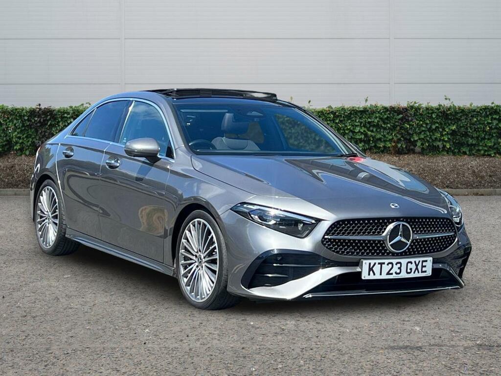 Mercedes-Benz A Class 1.3 A200h Mhev Amg Line Premium Plus Saloon Grey
