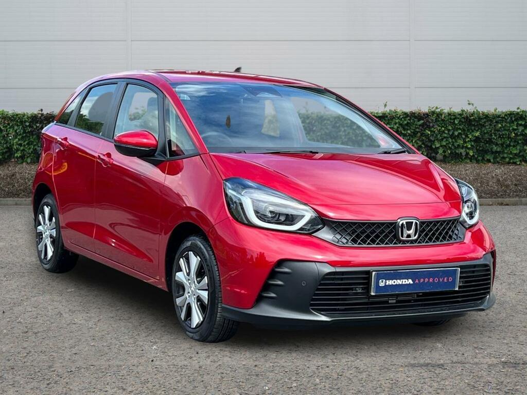 Honda Jazz 1.5 H I-mmd Elegance Hatchback Hybrid E Red