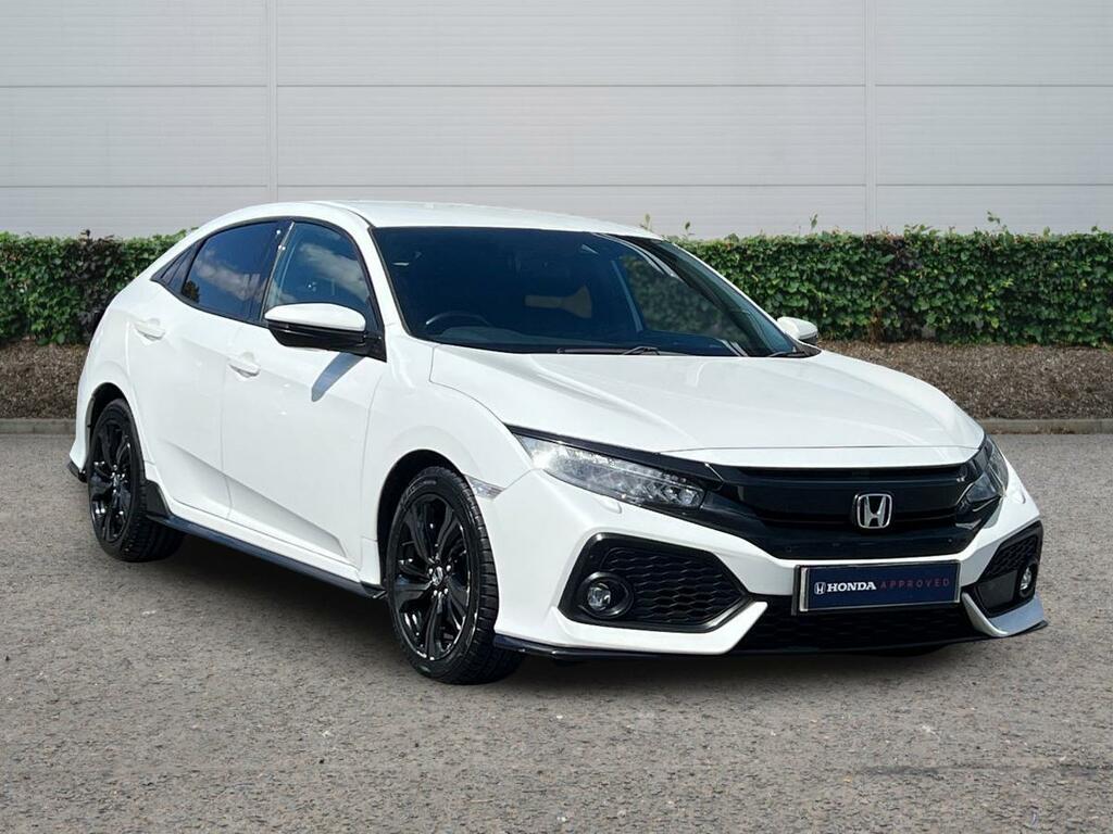 Honda Civic 1.5 Vtec Turbo Gpf Sport Hatchback Manu White