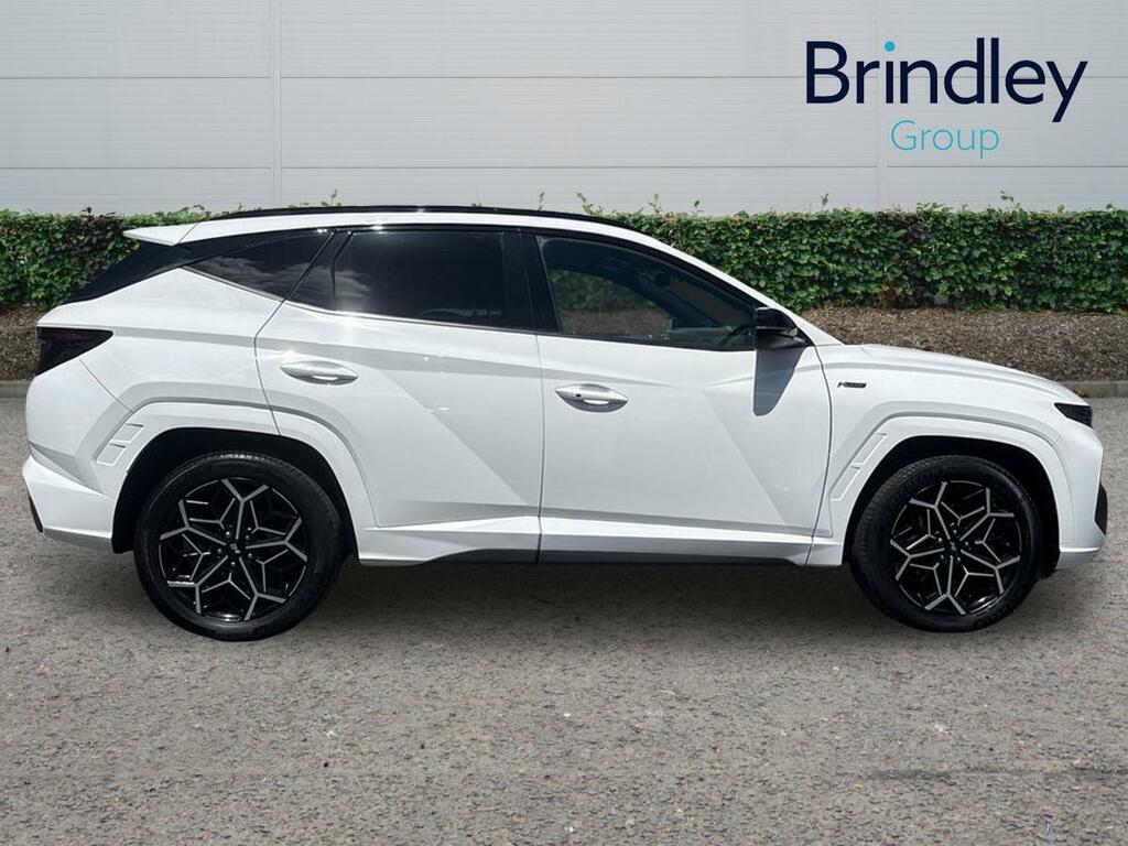 Hyundai Tucson 1.6 H T-gdi N Line S Suv Hybrid Eu BJ22WWV White #6
