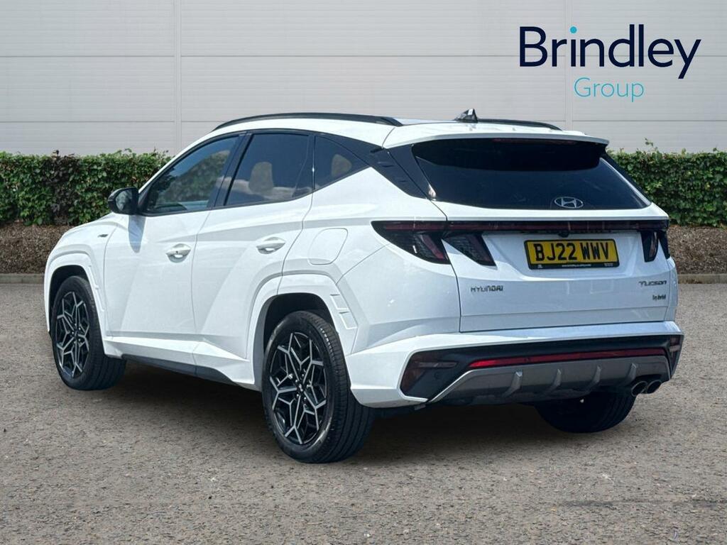 Hyundai Tucson 1.6 H T-gdi N Line S Suv Hybrid Eu White #3