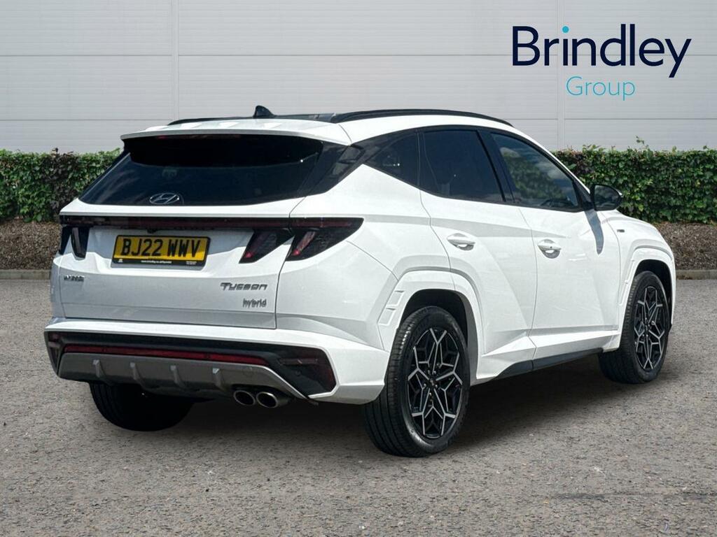 Hyundai Tucson 1.6 H T-gdi N Line S Suv Hybrid Eu BJ22WWV White #4